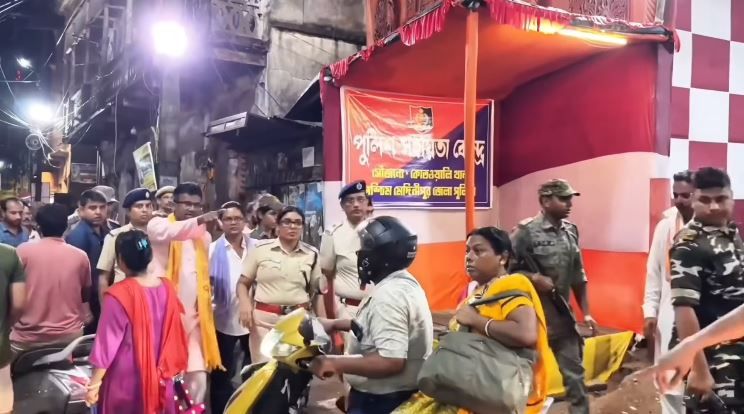 রথযাত্রা ঘিরে চূড়ান্ত প্রস্তুতি, মেদিনীপুরে রুট পরিদর্শনে পুলিশ সুপার ও বিধায়ক!