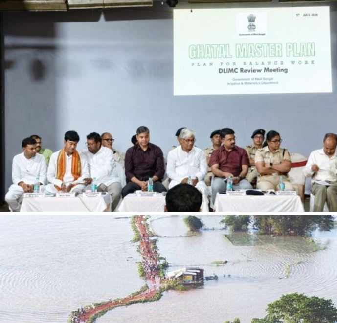 বন্যা রুখতে বড় পদক্ষেপ, ঘাটাল মাস্টার প্ল্যান নিয়ে প্রশাসনিক বৈঠকে গুরুত্বপূর্ণ ঘোষণা!