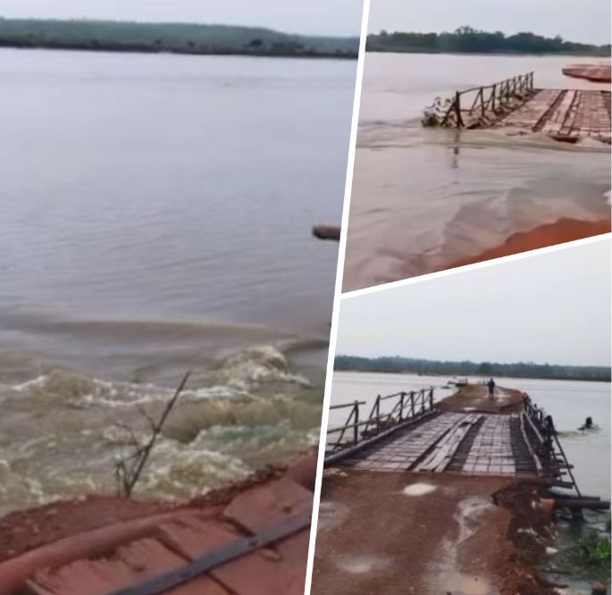 সুবর্ণরেখার জলস্তর বাড়তেই ডুবল ফেয়ার ওয়েদার ব্রিজ, নৌকায় পারাপার দেউলবাড়-গড়ধরায় চরম ভোগান্তি!