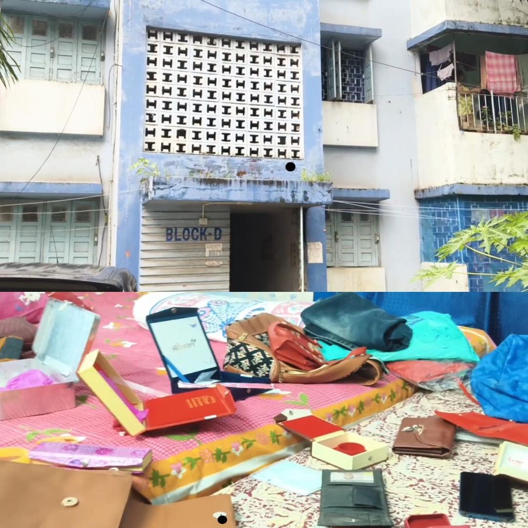 মেদিনীপুর শহরের গেট বাজার এলাকার সরকারি আবাসনে তালা ভেঙে নগদ ও সোনার গয়না লুট !