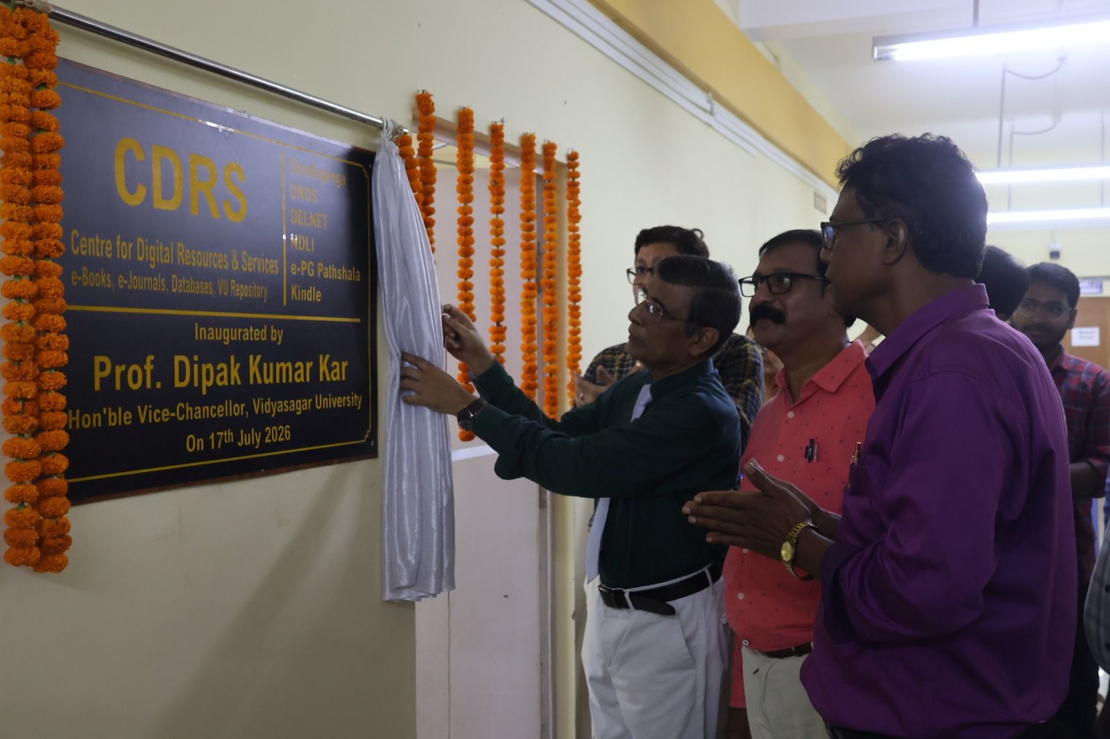 শিক্ষা ও গবেষণায় আধুনিকতার ছোঁয়া, বিদ্যাসাগর বিশ্ববিদ্যালয়ে চালু ‘পরশ’ ও CDRS