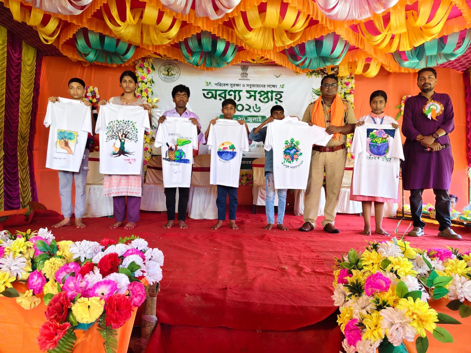 বৃক্ষরোপণ ও পরিবেশ সচেতনতায় মুখর নিজকসবা বিট অফিসে অরণ্য সপ্তাহ উদযাপন!