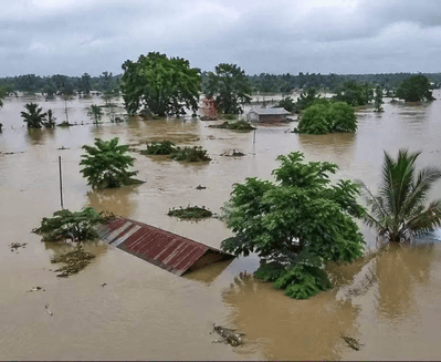 সর্বগ্রাসী বন্যায় কাঁদছে অসম,ভেসে যাচ্ছে জীবন-জীবিকা,বাড়ছে মৃতের সংখ্যা