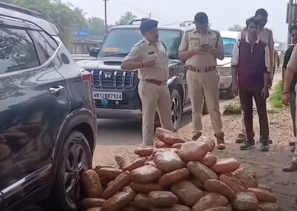 গোপন সূত্রে অভিযান, পাঁশকুড়ায় প্রাইভেট কার থেকে বিপুল গাঁজা উদ্ধার!