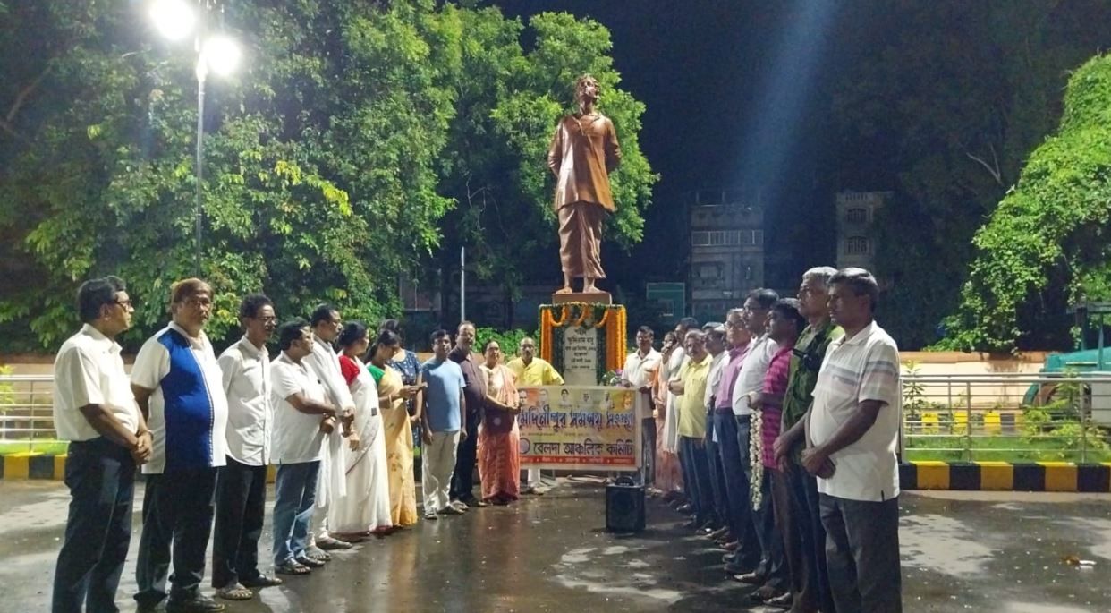 বাংলার মাটিতে প্রথমবার ভোর ৪টা ২০ মিনিটে ক্ষুদিরাম বসুকে স্মরণ, বেলদায় শহিদের আত্মোৎসর্গ দিবসে বিশেষ শ্রদ্ধাঞ্জলি!