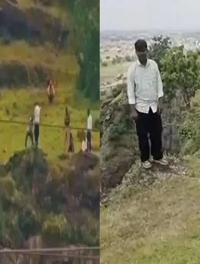 পাহাড়ের কিনারায় ছেলে, প্রাণ গেল বাবা-মায়েরও: সম্ভাজীনগরের ঘটনায় ভাইরাল মর্মান্তিক ভিডিয়ো!