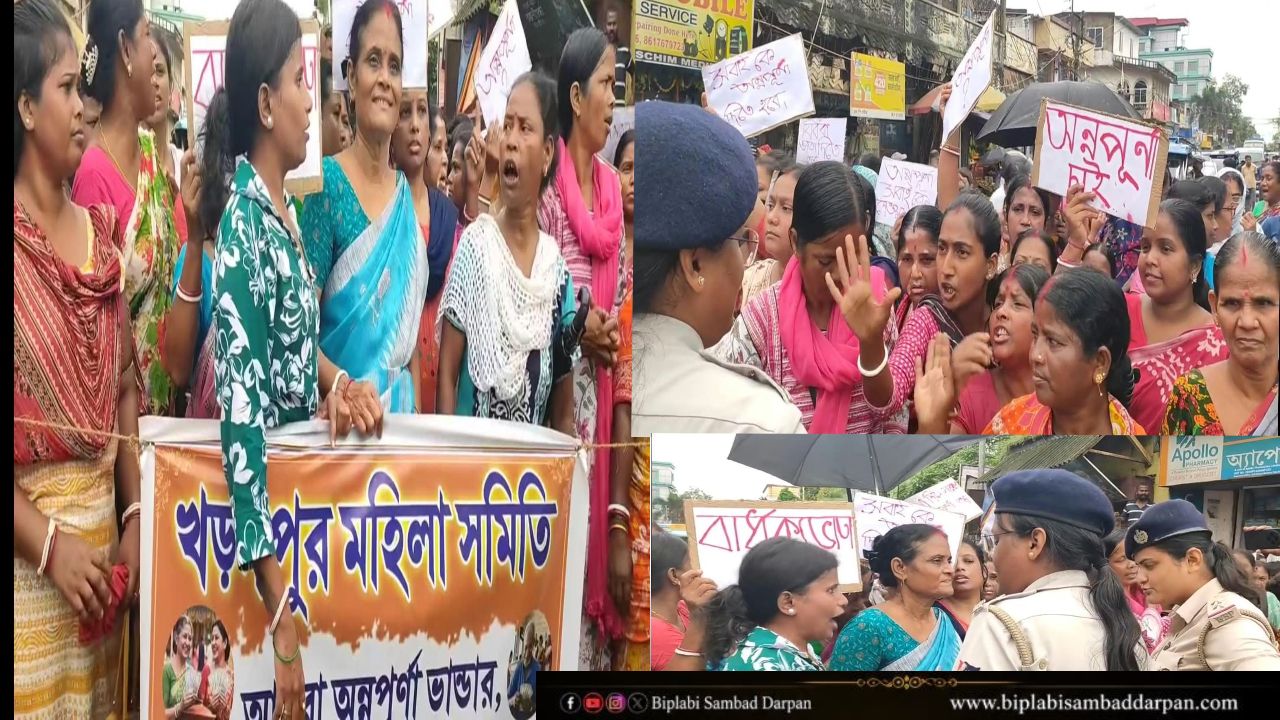 অন্নপূর্ণার টাকা মিলছে না, ফের খড়গপুরে পথ অবরোধে মহিলারা