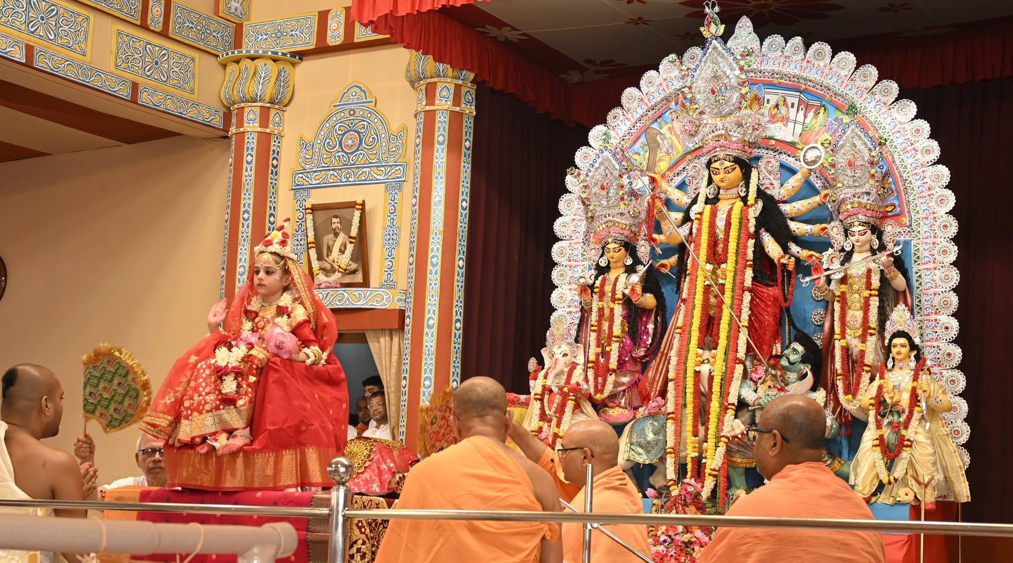 বেলুড় মঠে কুমারী পুজোয় সামিল রাজ্যপাল, নারীশক্তির আরাধনায় বিশেষ বার্তা!