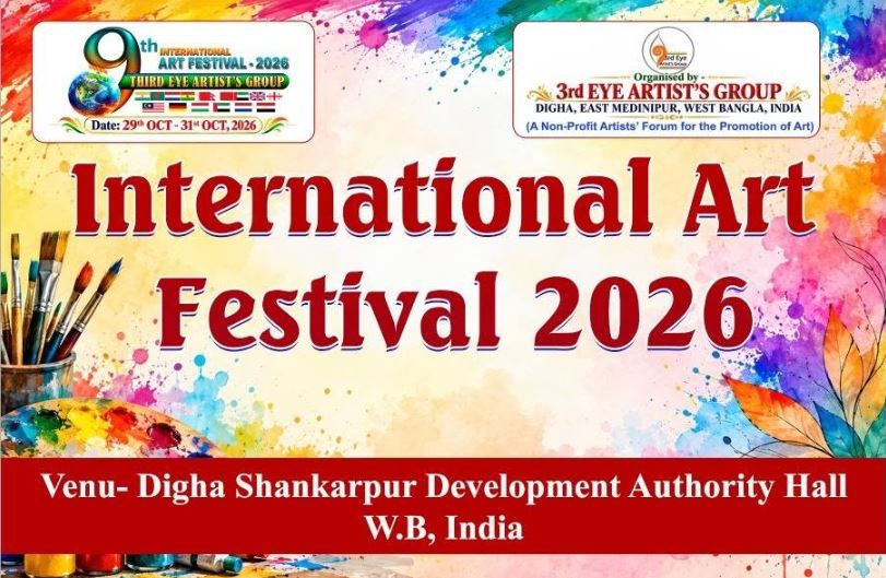 দীঘায় শুরু নবম আন্তর্জাতিক শিল্পকলা উৎসব ২০২৬, দেশ-বিদেশের শিল্পীদের মিলনমেলায় মুখর শিল্প-সংস্কৃতির আঙিনা!