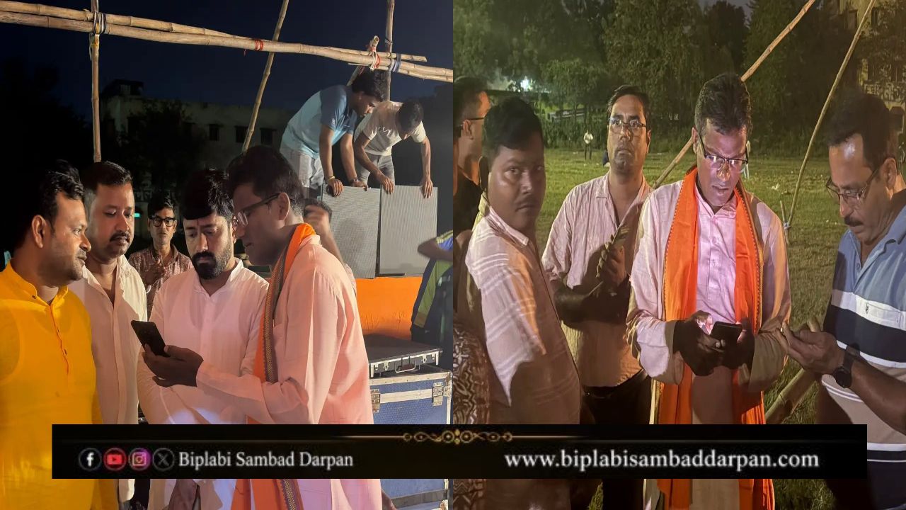 বিকশিত ভারত ২০৪৭’-এর বার্তা নিয়ে মেদিনীপুরে সেবা জ্যোতি যাত্রা, প্রস্তুতি পরিদর্শনে বিধায়ক শঙ্কর গুছাইত